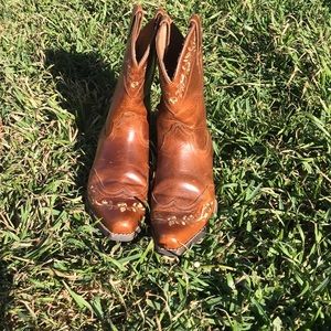 Brown ARIAT boots